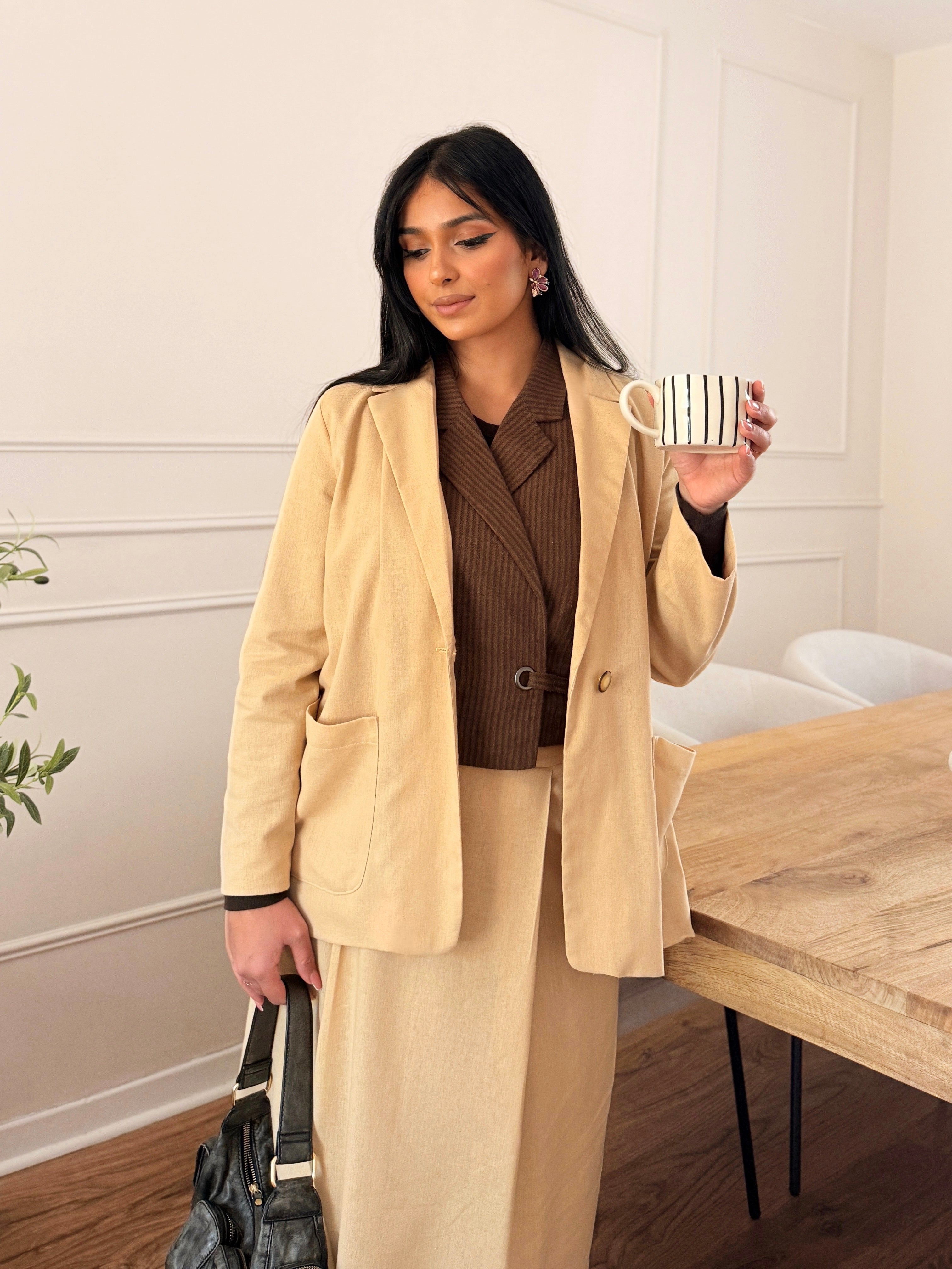 Ada - Veste à poches plaquées