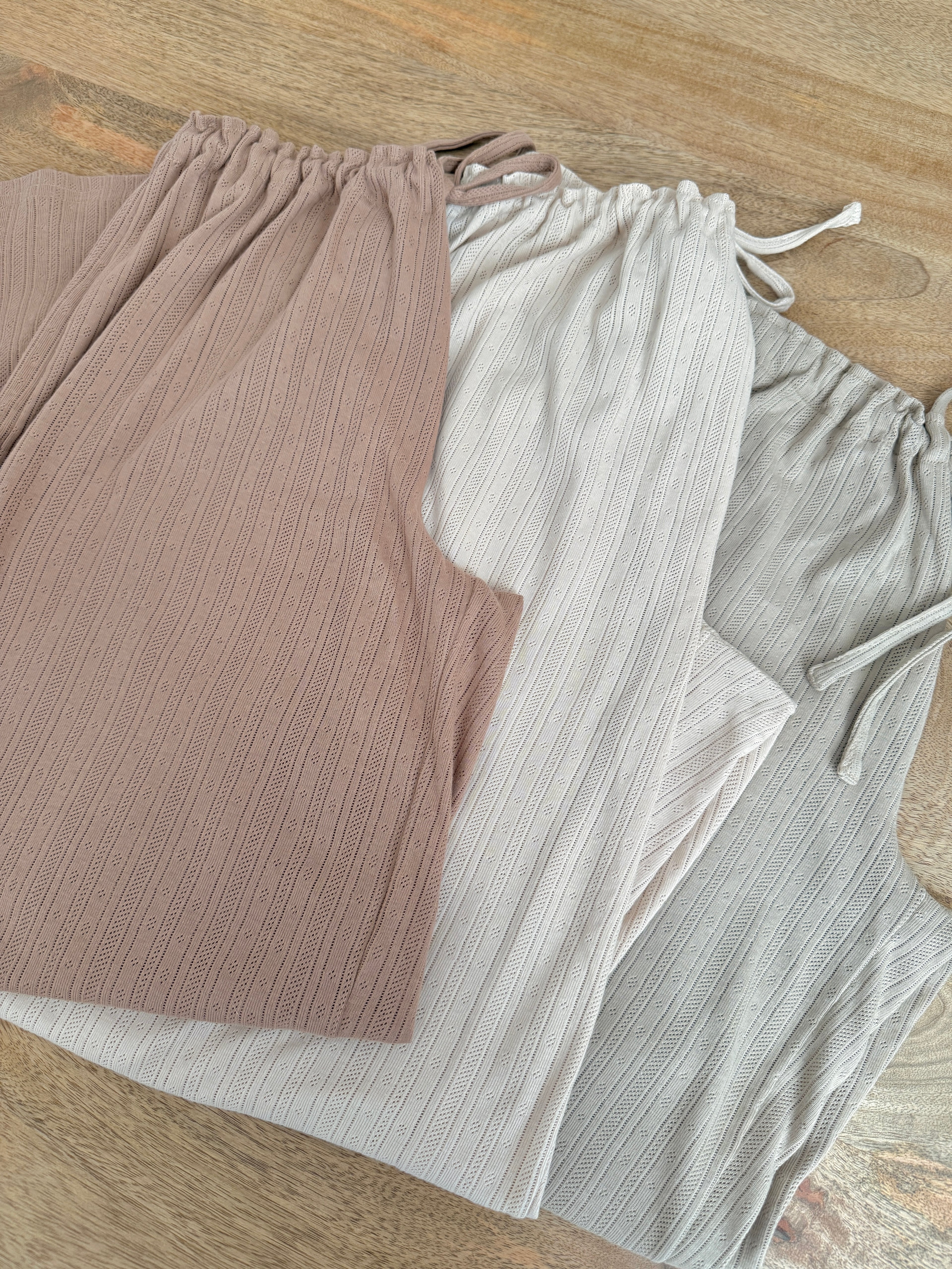 Nudea - Pantalon pointelle