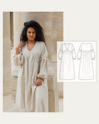 Patron robe ISIS - Robe paysanne