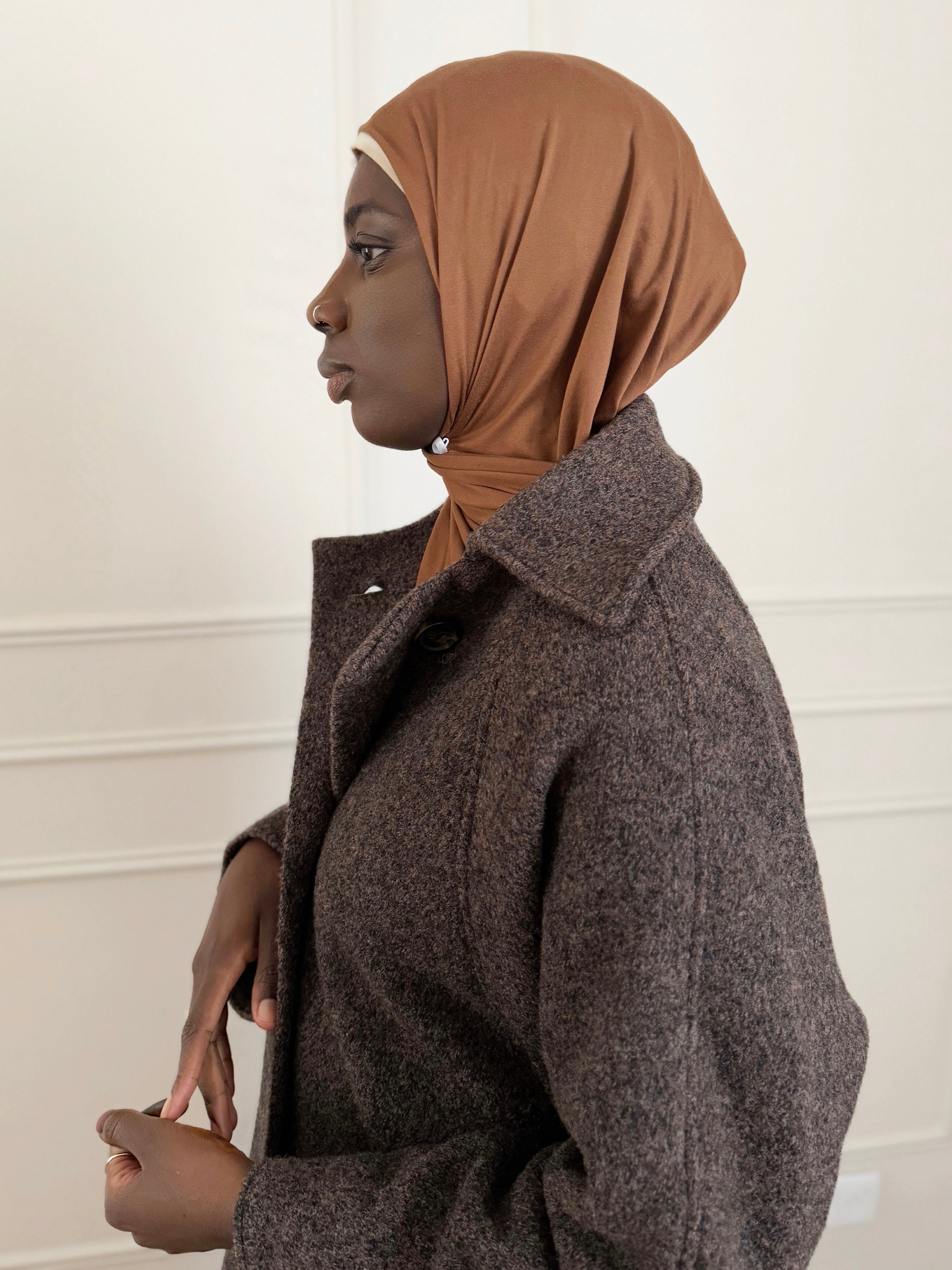 NINA - Manteau long en laine pure
