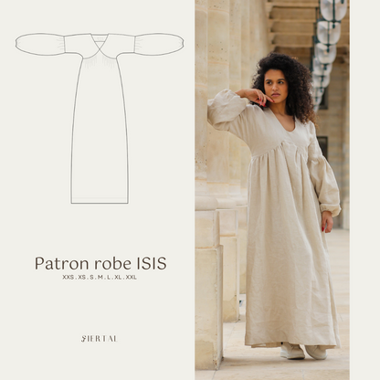 Patron robe Isis